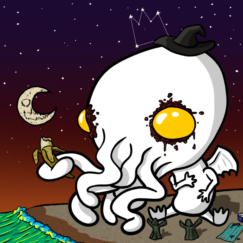 Chibi-thulhu #121 static token preview