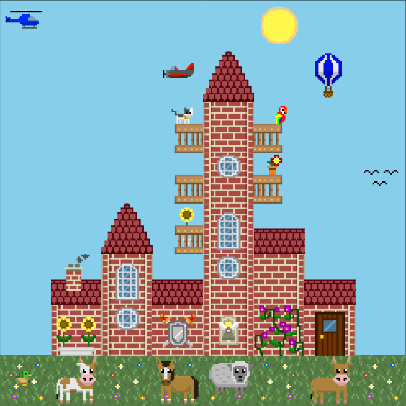 2D Mansion #802 static token preview