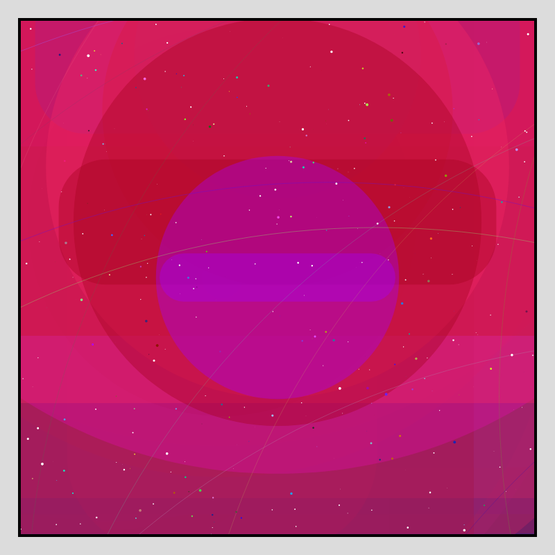 Color Field Starry B #5 static token preview
