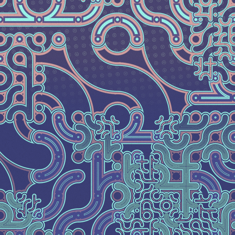 Tribal Lines #17 static token preview