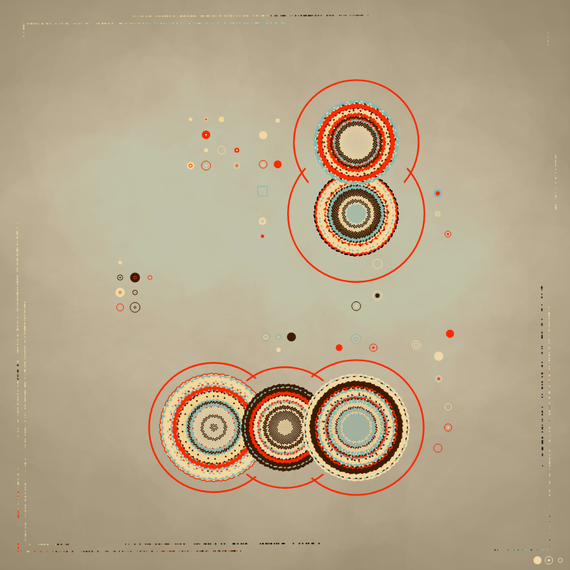 Hidden Square #888 static NFT preview