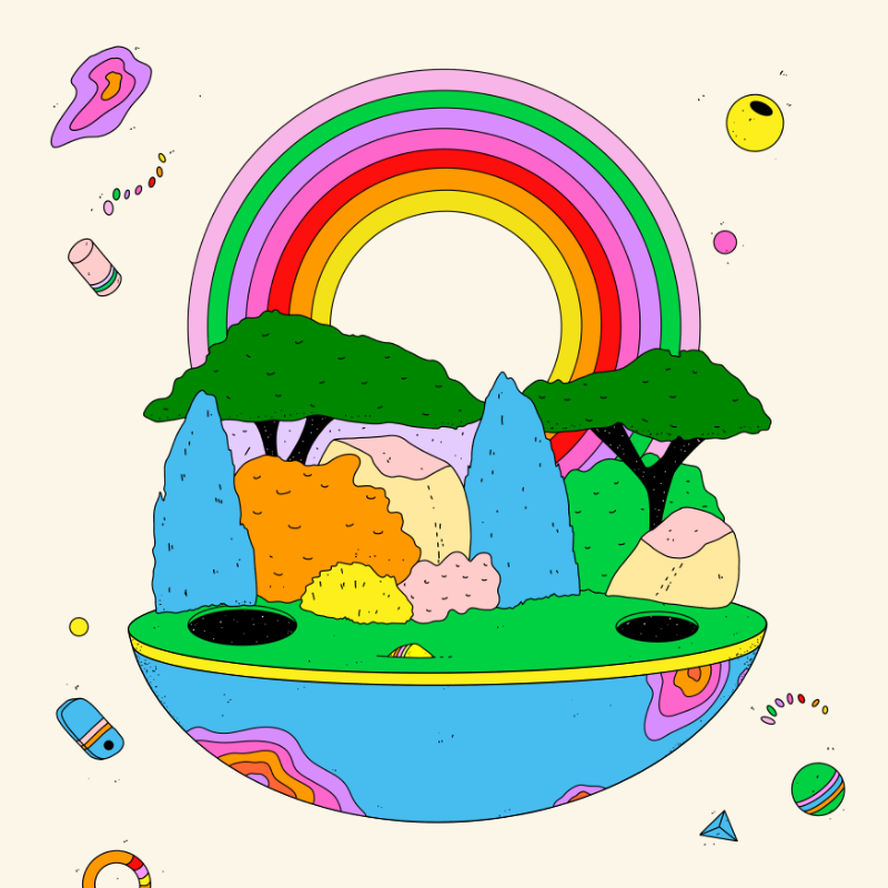 🌈🌴🪐 #217 static token preview