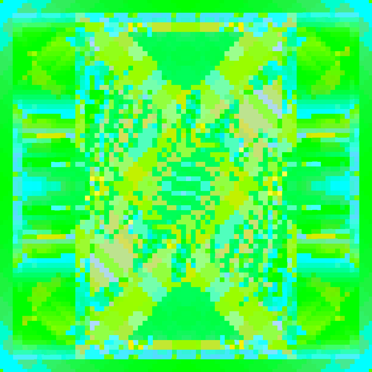 Psychedelic Dance of Pixels #6 static token preview