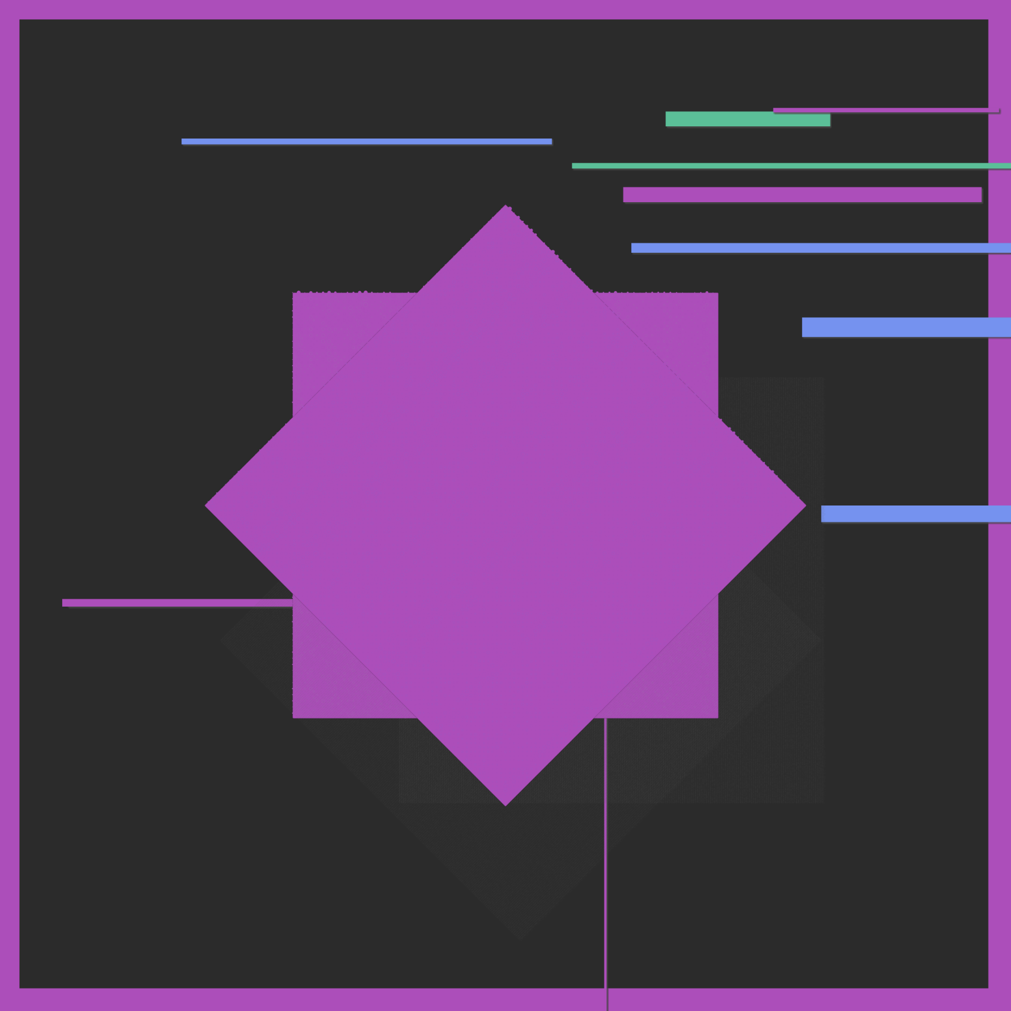 Non-objective Cliché #116 static token preview