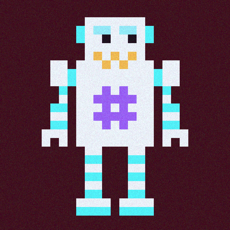 Pixelbots #64 static token preview