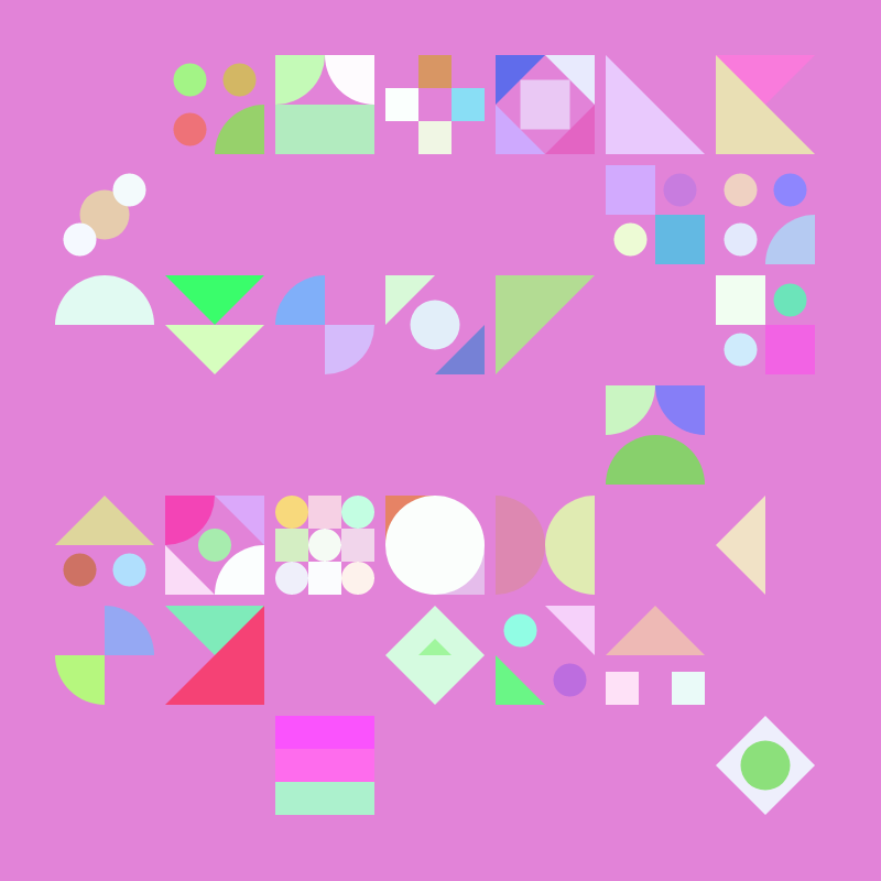 Confetti Shapes #22 static token preview