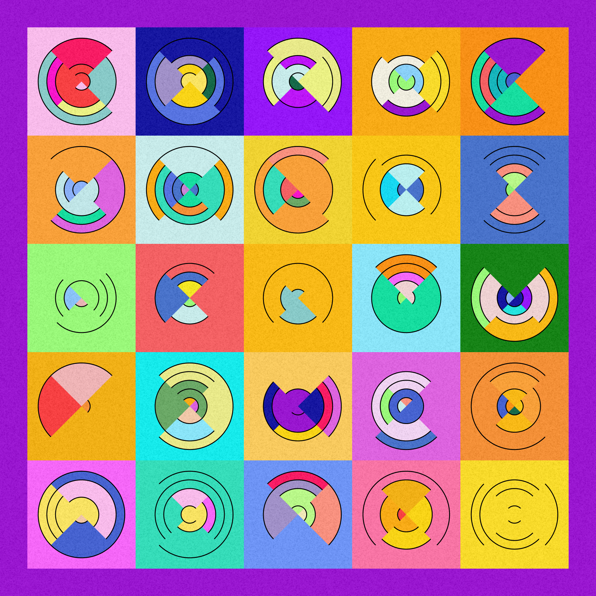 MoodColors #125 static NFT preview
