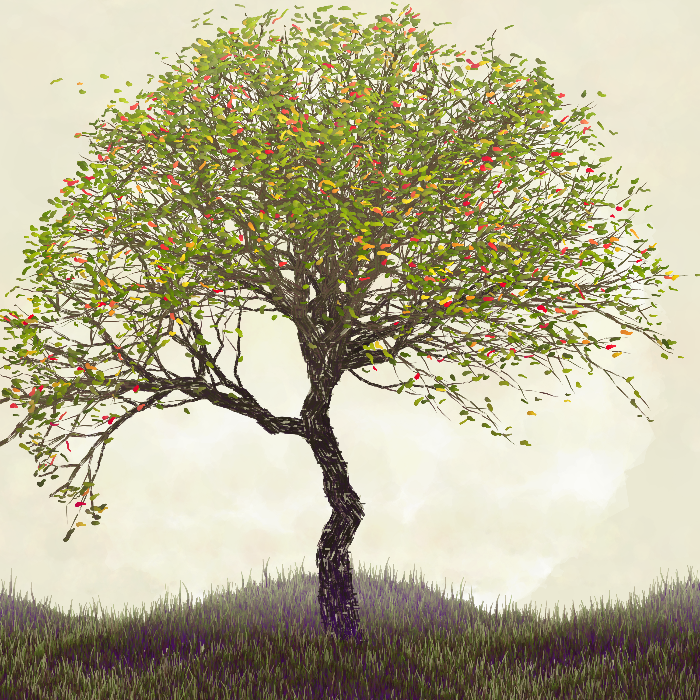 Ornamental Tree #97 static NFT preview