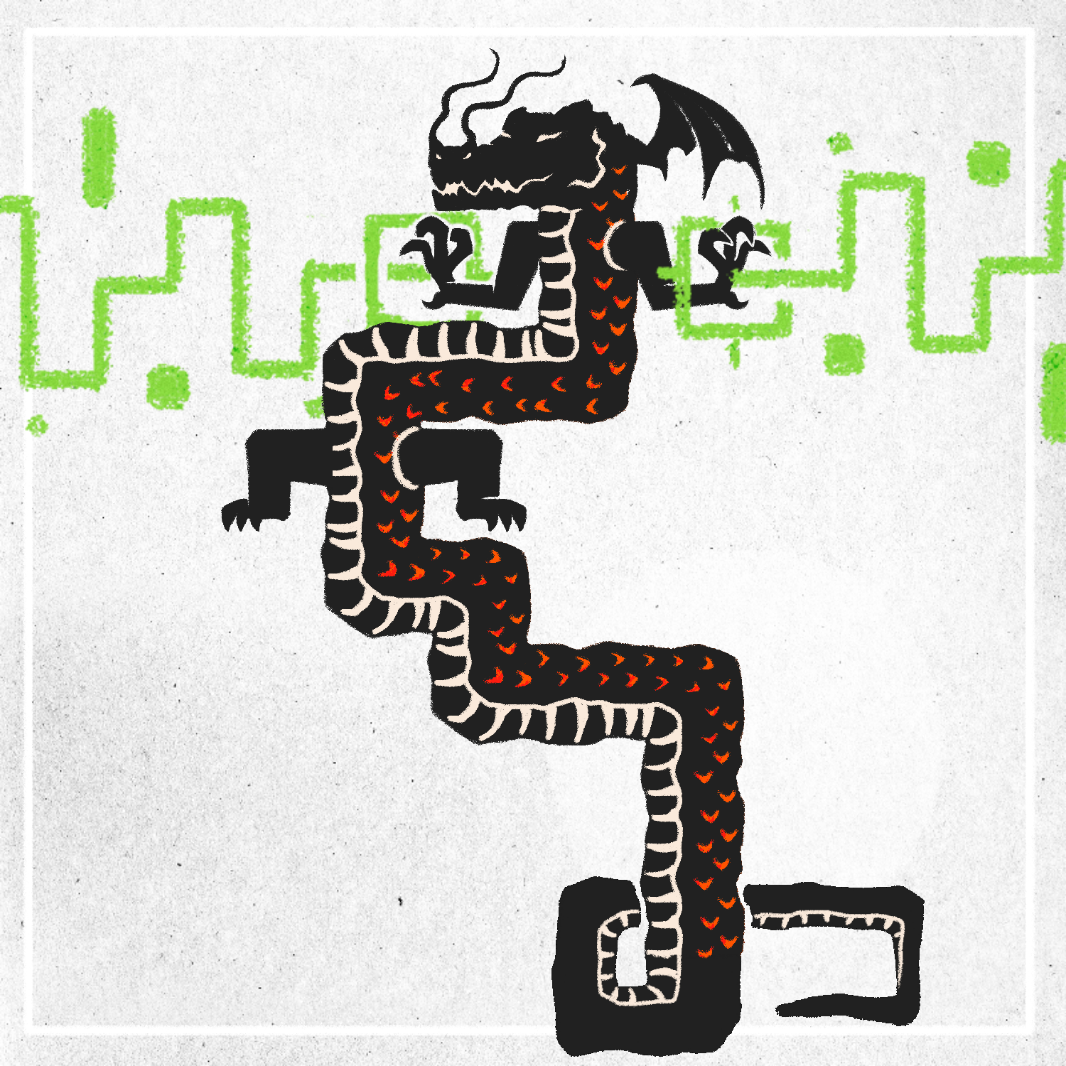 Wyverns are real! #199 static token preview