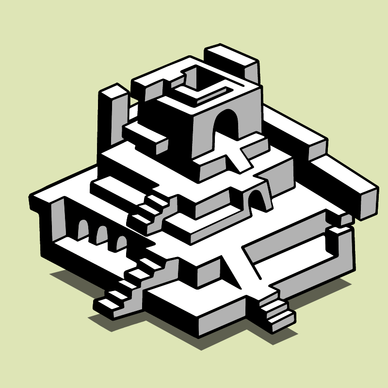 LOST TEMPLE #57 static token preview