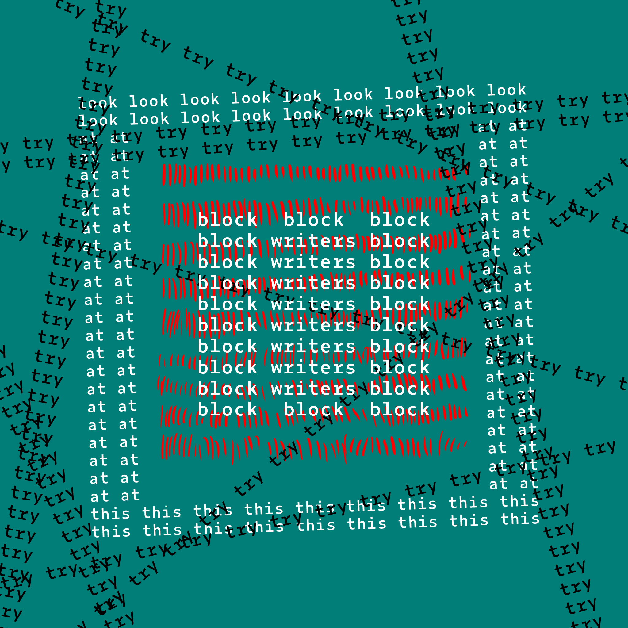 Letters to young poets #365 static token preview