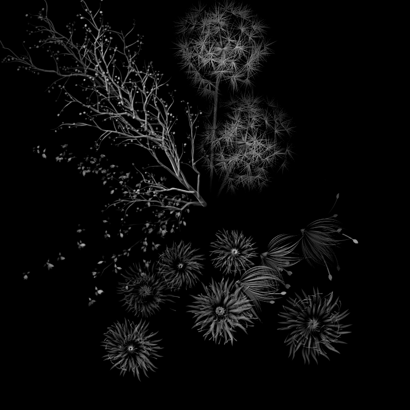 Botanical Ghosts #169 static token preview