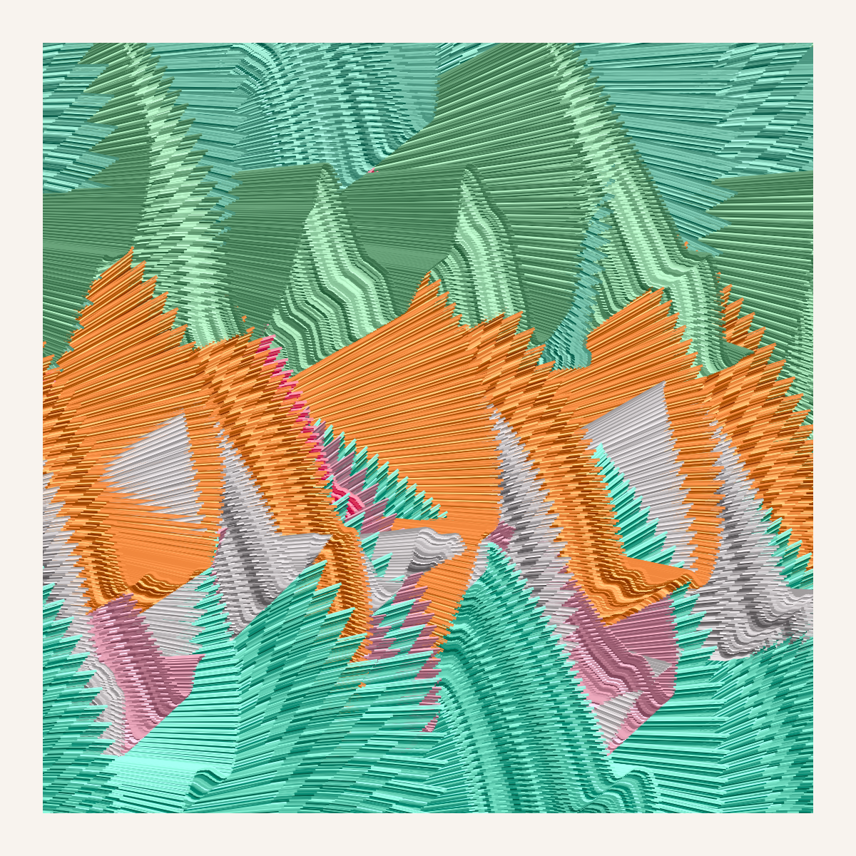 Colorama: Algorithmic Study #114 static NFT preview