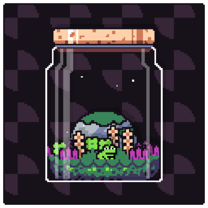 Toad Terrarium #255 static token preview