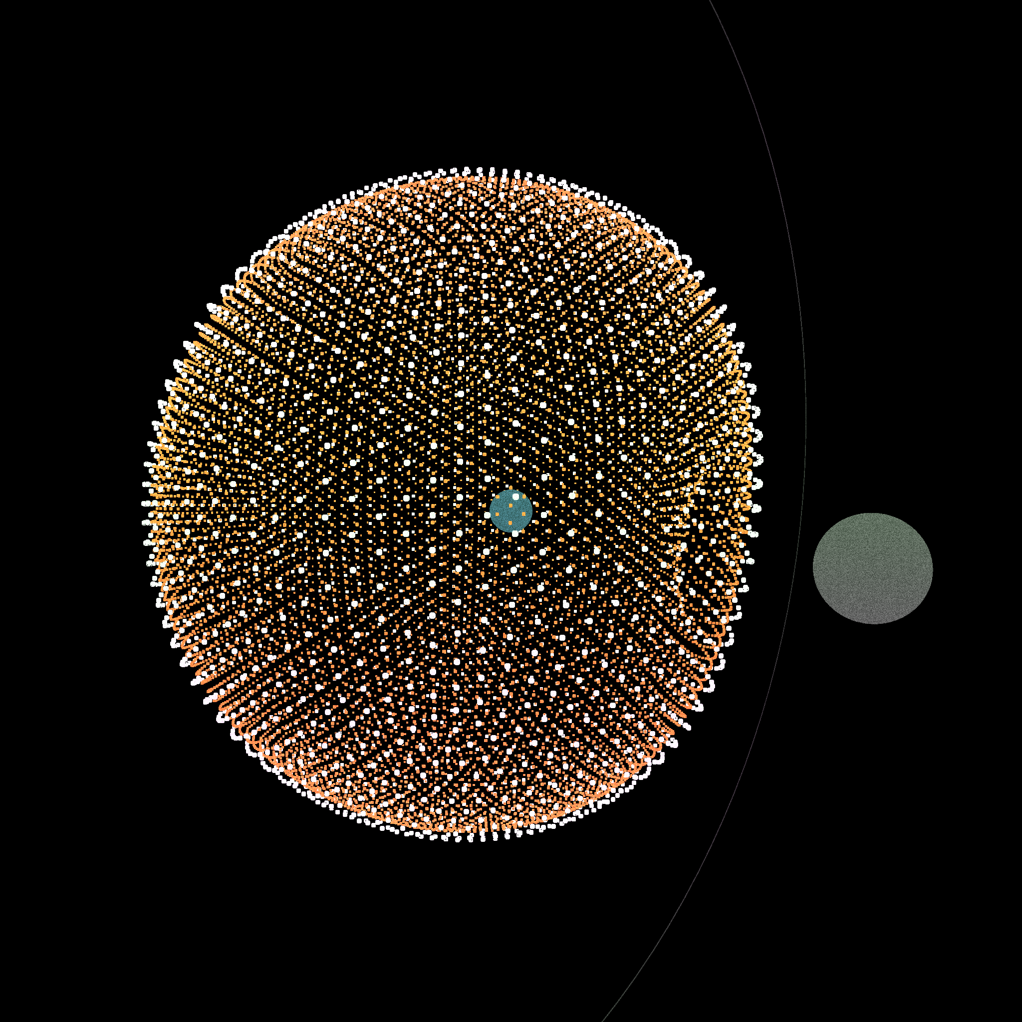 Cometary coma #111 static token preview