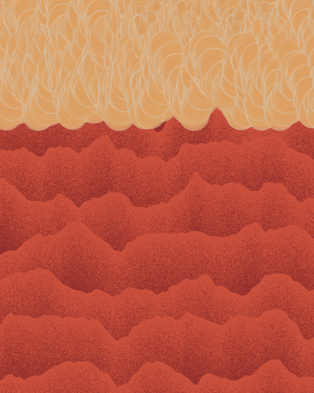 Clouds over the Mountains #188 static token preview