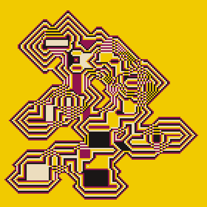 Superimposed Octagonal Pyramids #66 static token preview