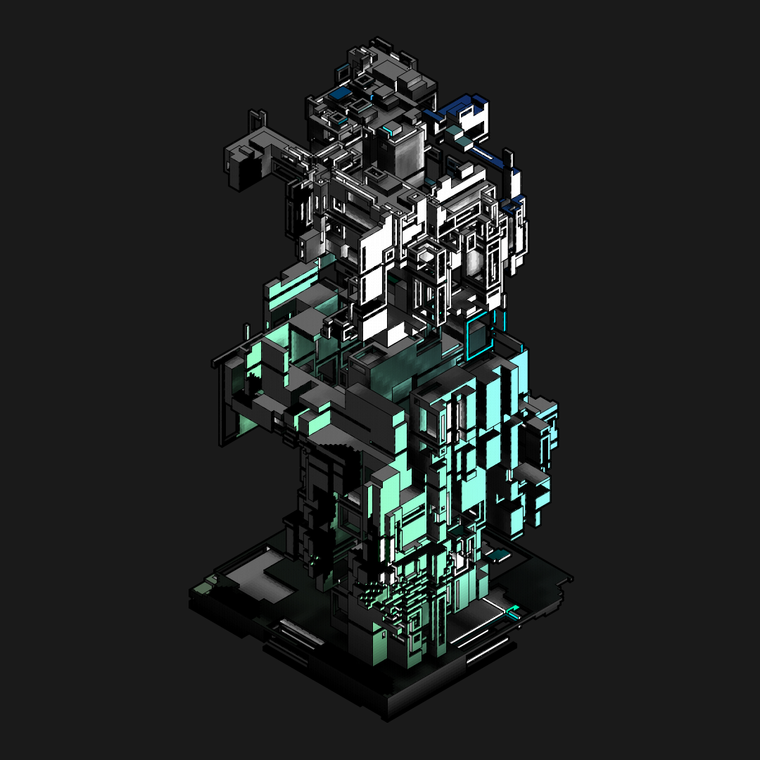 Isofrag generator series II #94 static NFT preview
