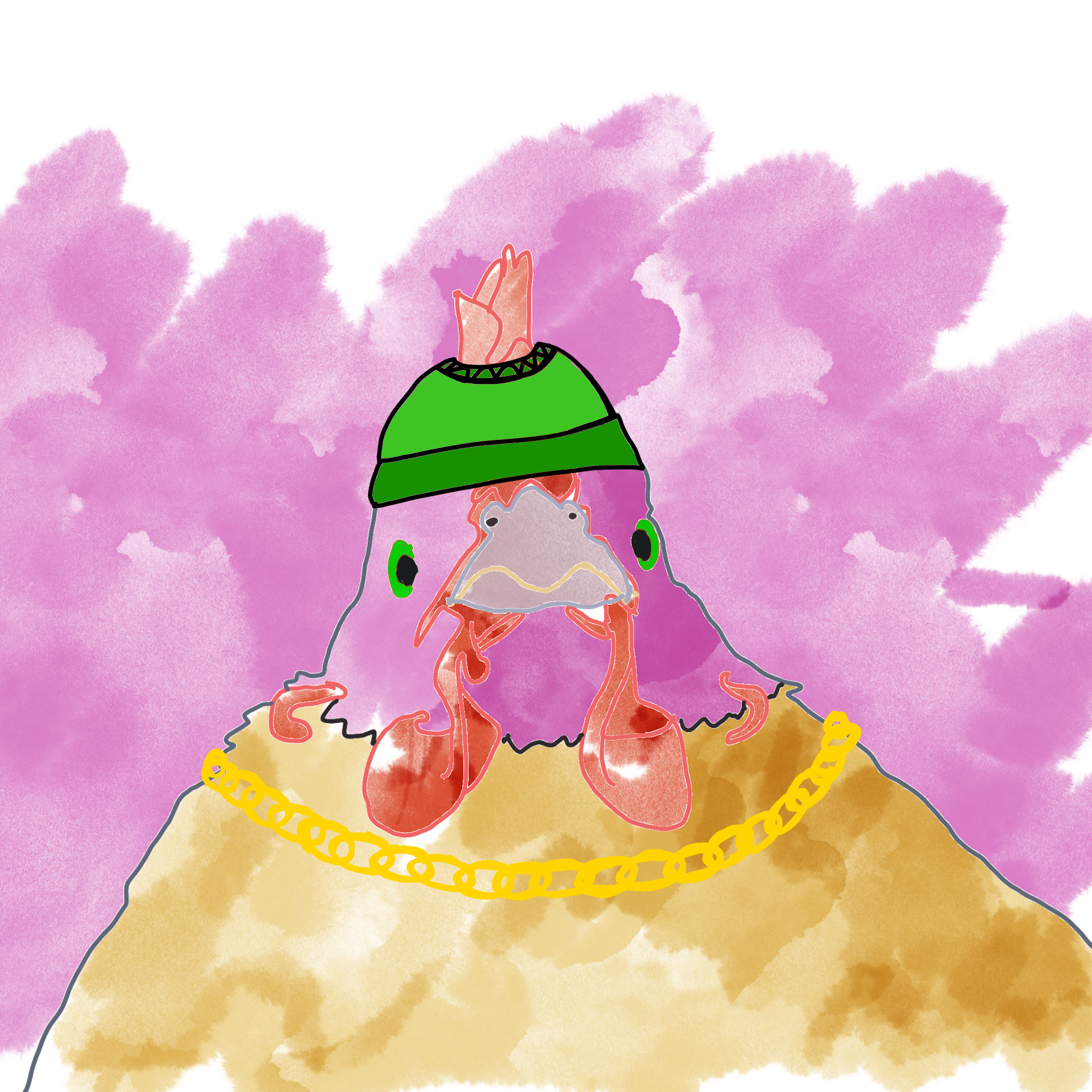 Feathery Friend #57 static token preview