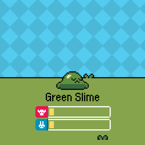 Pocket Slimes #138 static token preview