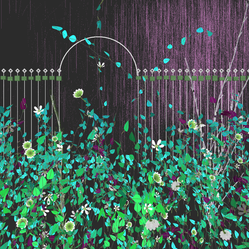 Under the rain #121 static NFT preview