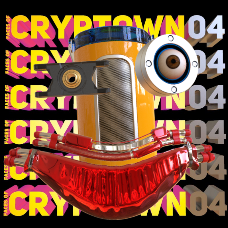 FacesOfCryptown vol.04 #12 static NFT preview