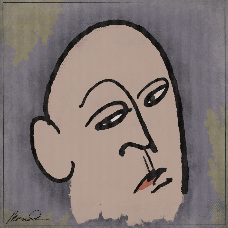 Bored Man #98 static NFT preview