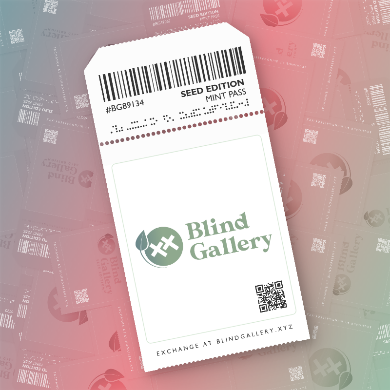 Blind Gallery Mint Pass (Seed Edition) #180 static NFT preview