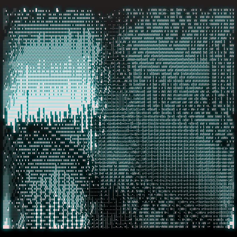 ASCII-SCAPE #61 static token preview
