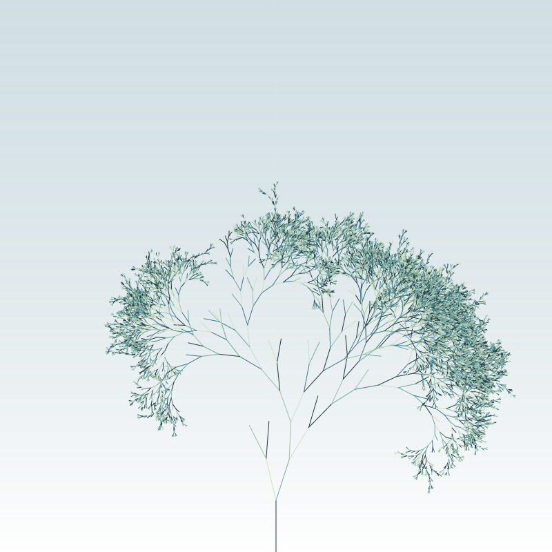 Hash Branches #131 static NFT preview
