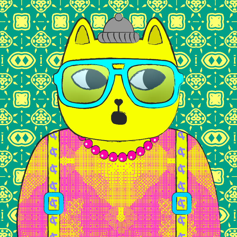 hash cats – genesis #43 static token preview