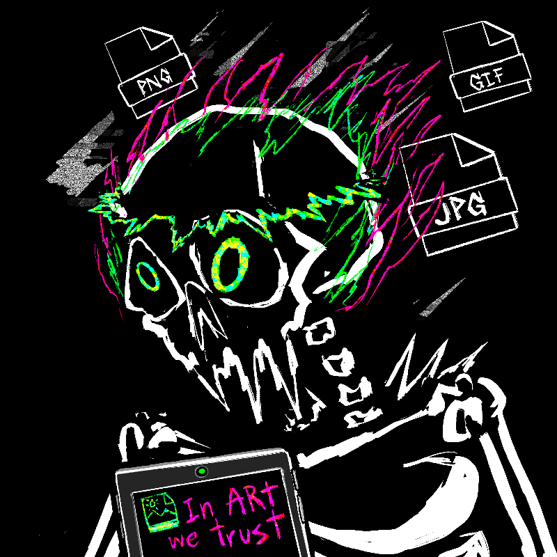 XERIES'S SKELETONS #105 static NFT preview