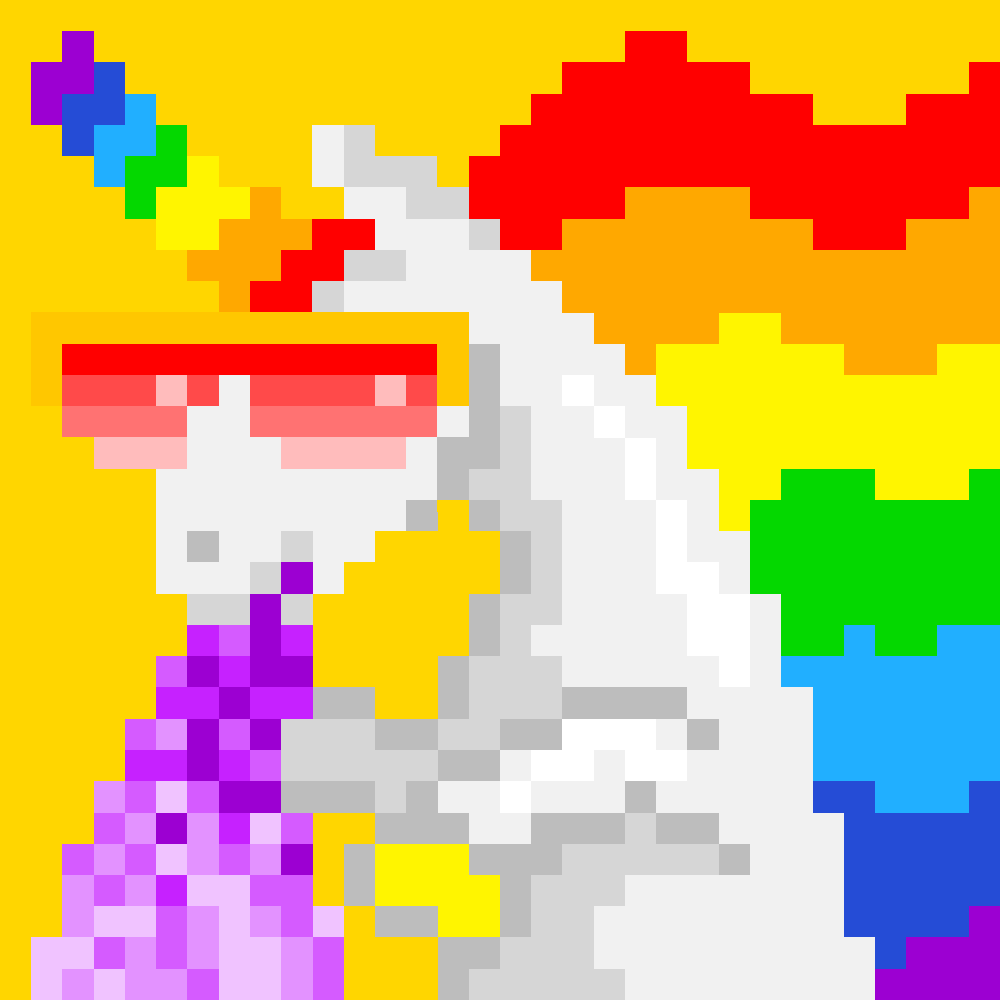 Unicorn #929 static NFT preview