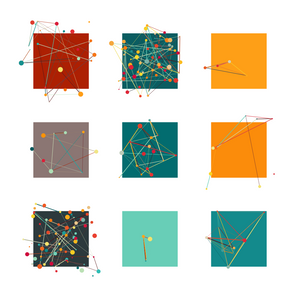 Atom Grid #241 static NFT preview