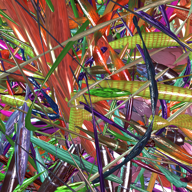 Prismatic Thickets #180 static token preview