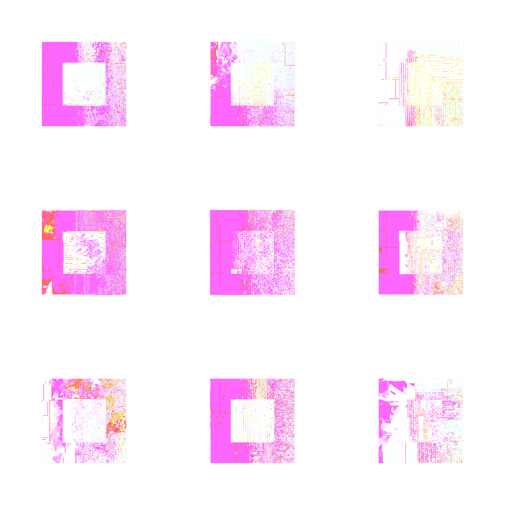 Ethereal Glitched Quadrangles #6 static token preview