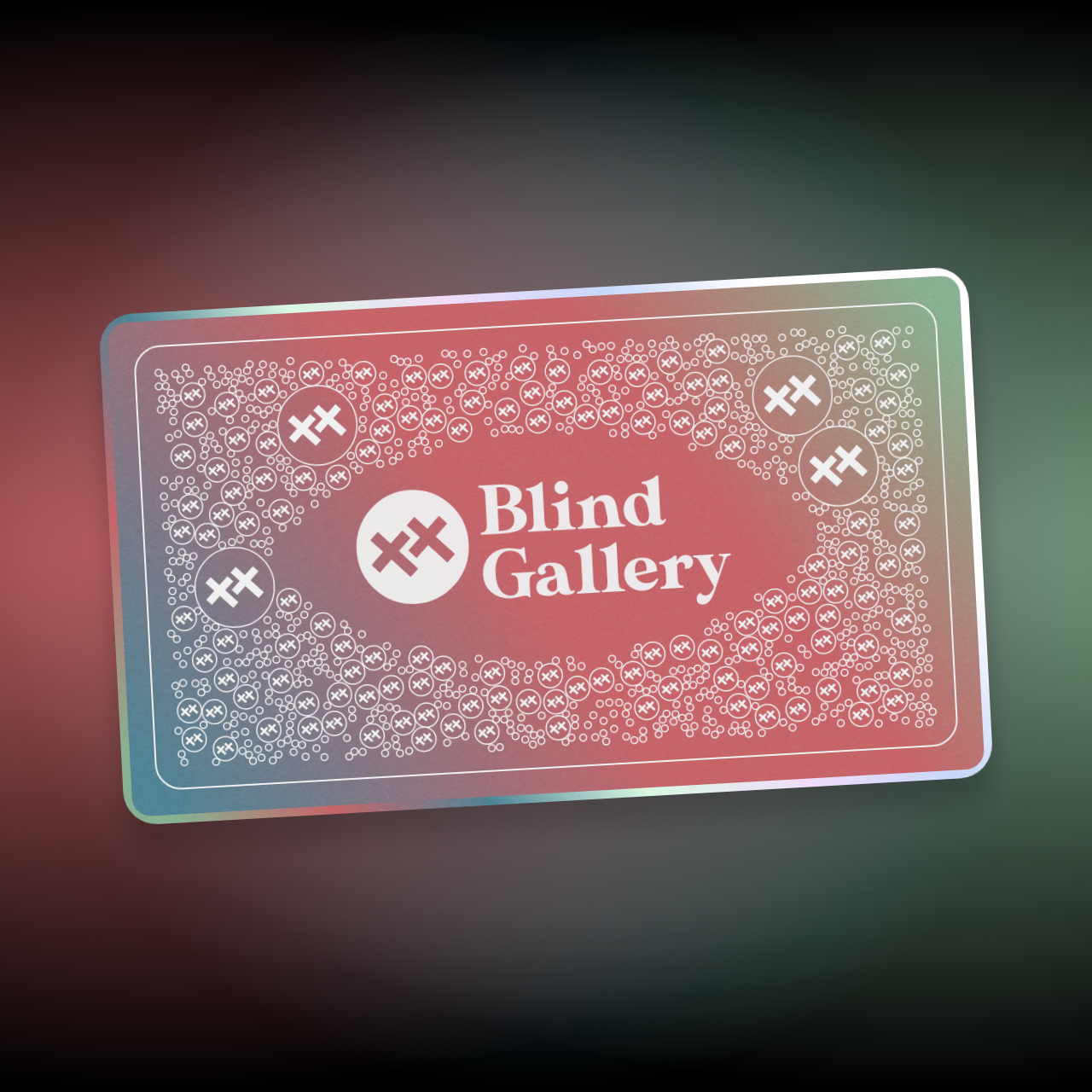 Blind Gallery Club Membership #184 static token preview