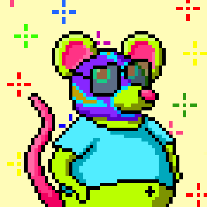 XTZ-Rat #219 static NFT preview