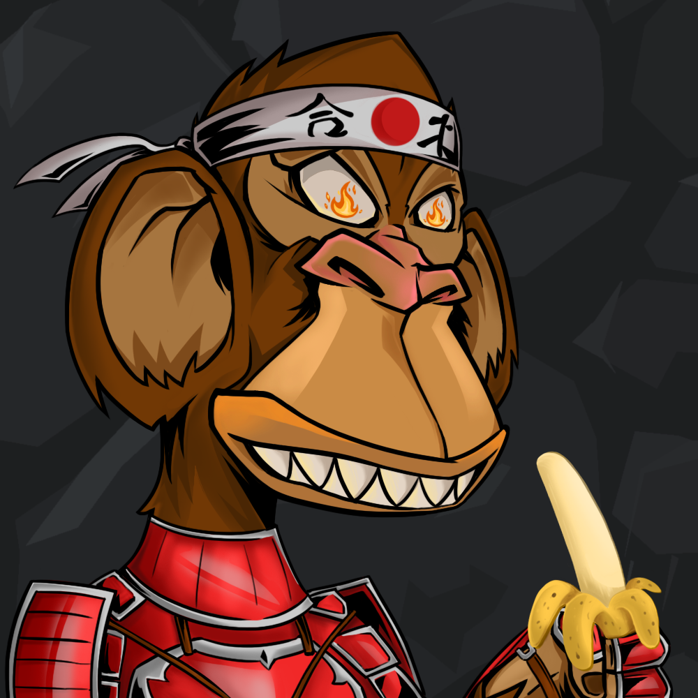 The Wanderer Monkey #89 static token preview