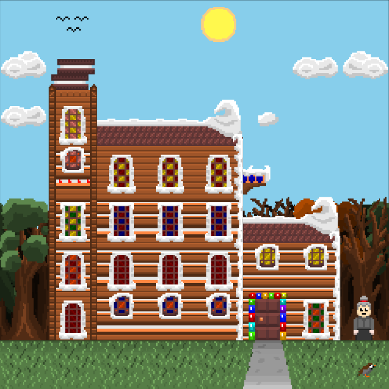 2D Mansion Candy House #35 static token preview