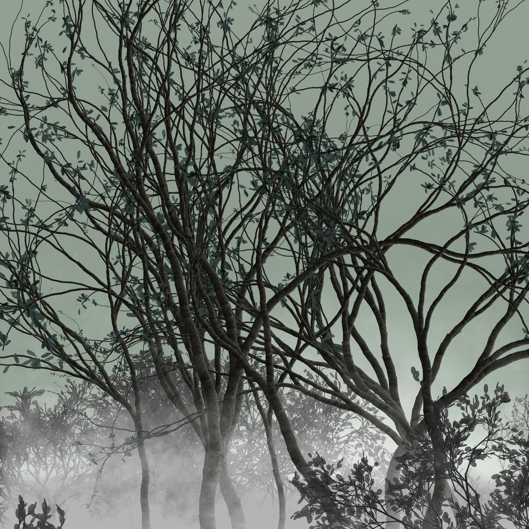 Morning Mist #174 static NFT preview
