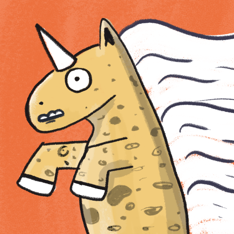 Peculiar unicornos #29 static token preview