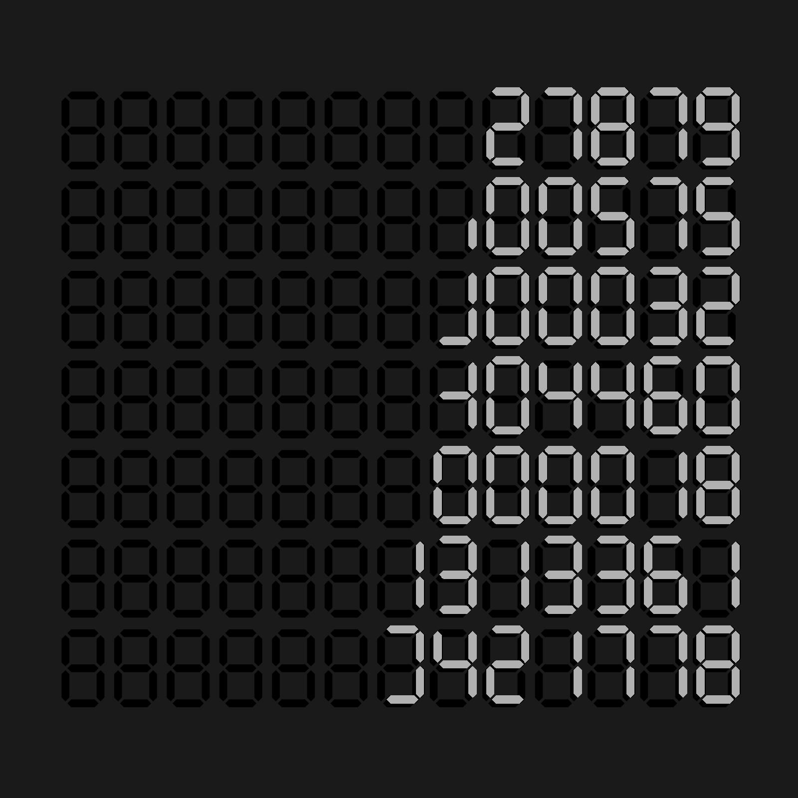 Digits #388 static NFT preview