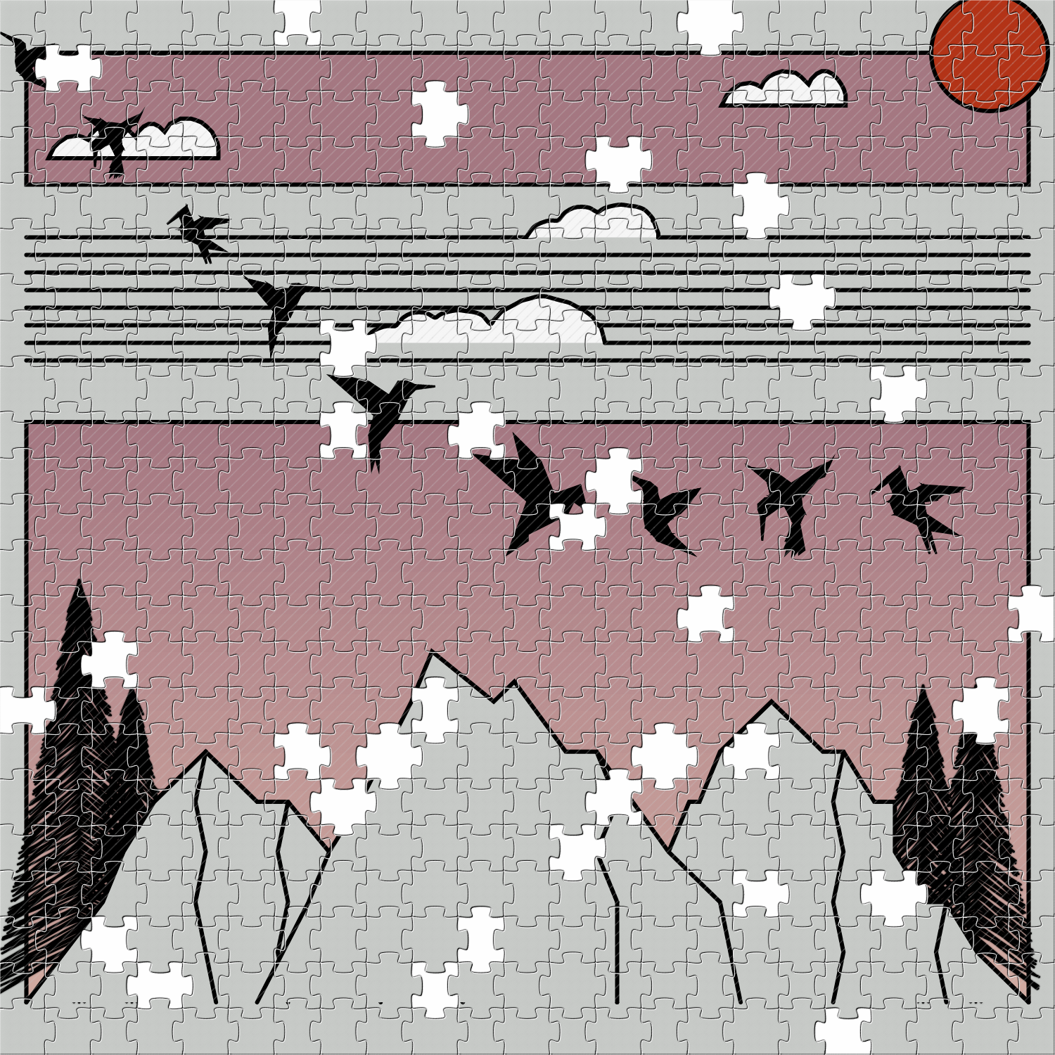Puzzles & Birds #37 static token preview