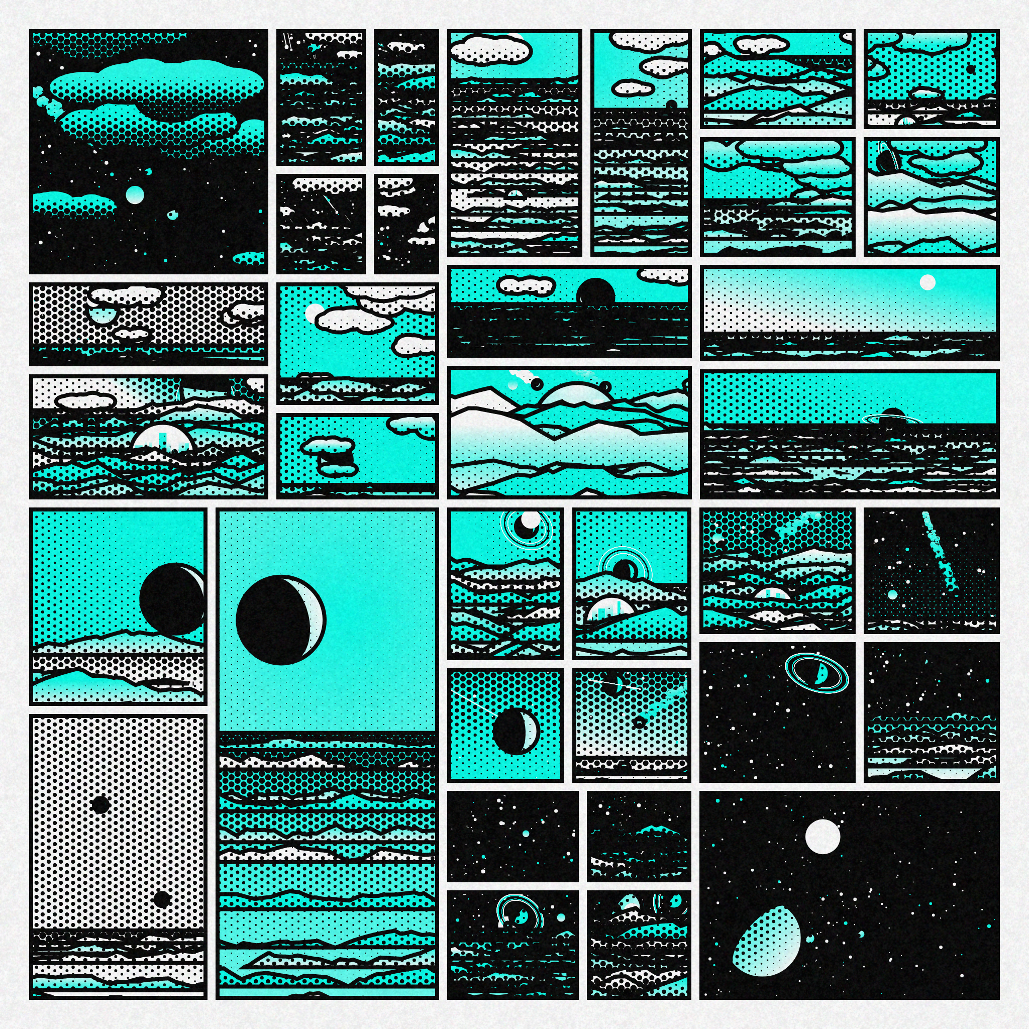 Astronomic Comics #128 static NFT preview
