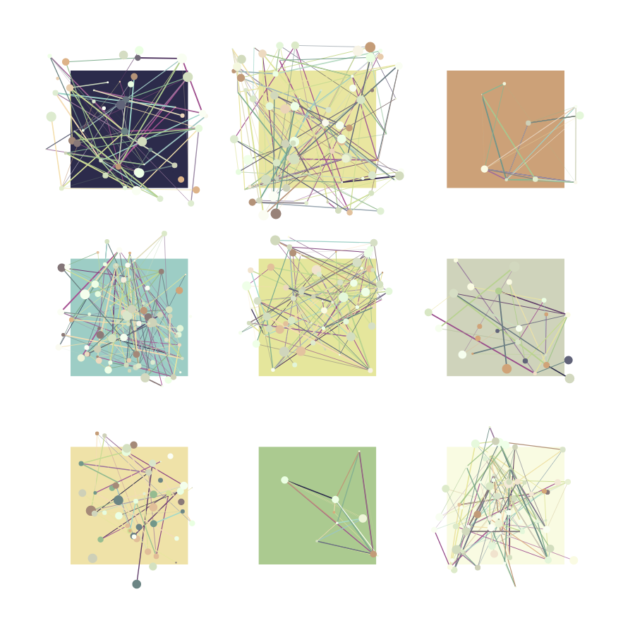 Atom Grid #100 static NFT preview