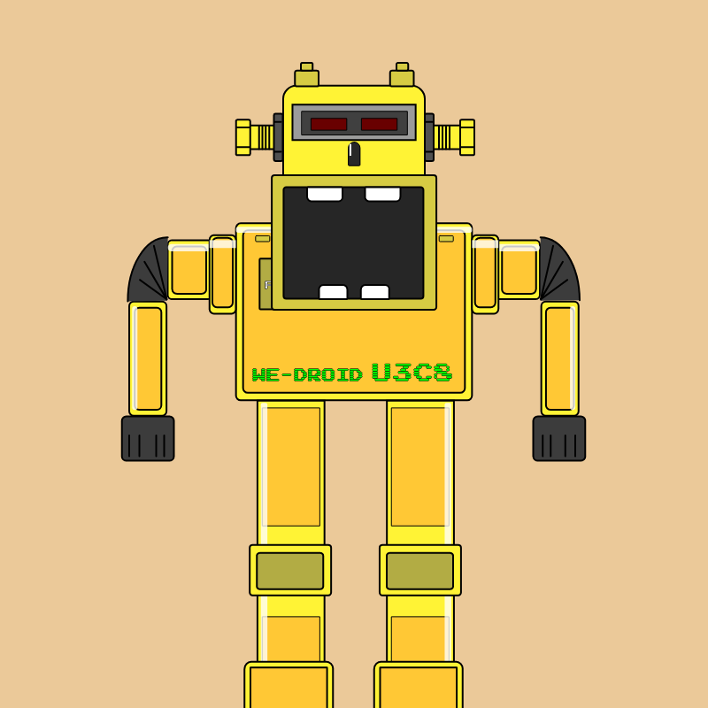 WE-DROIDs #9 static token preview