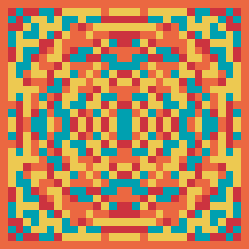 Pixel Mandala #72 static token preview