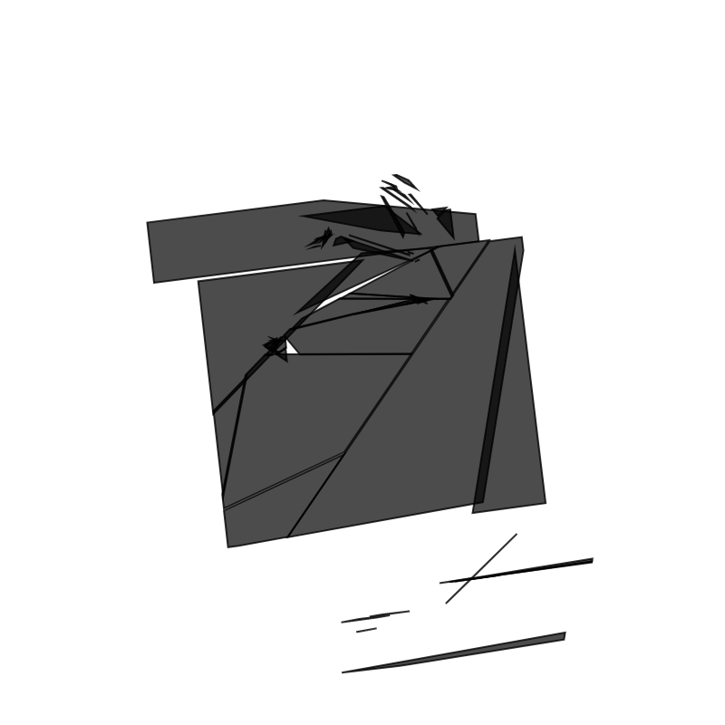 Fracture #169 static NFT preview