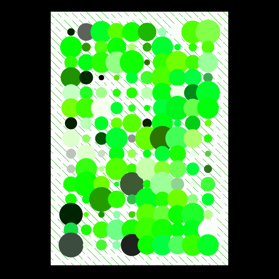 Dots in the Rain #87 static token preview